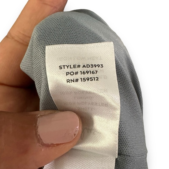 NWT Lulu’s Slate Blue Remarkably Dreamy Satin Off Shoulder Maxi Dress HOCO XL - Picture 15 of 16